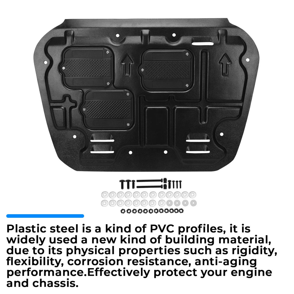 Front Skid Plate for Honda Civic (2016-2021) Engine Splash Shield Guard