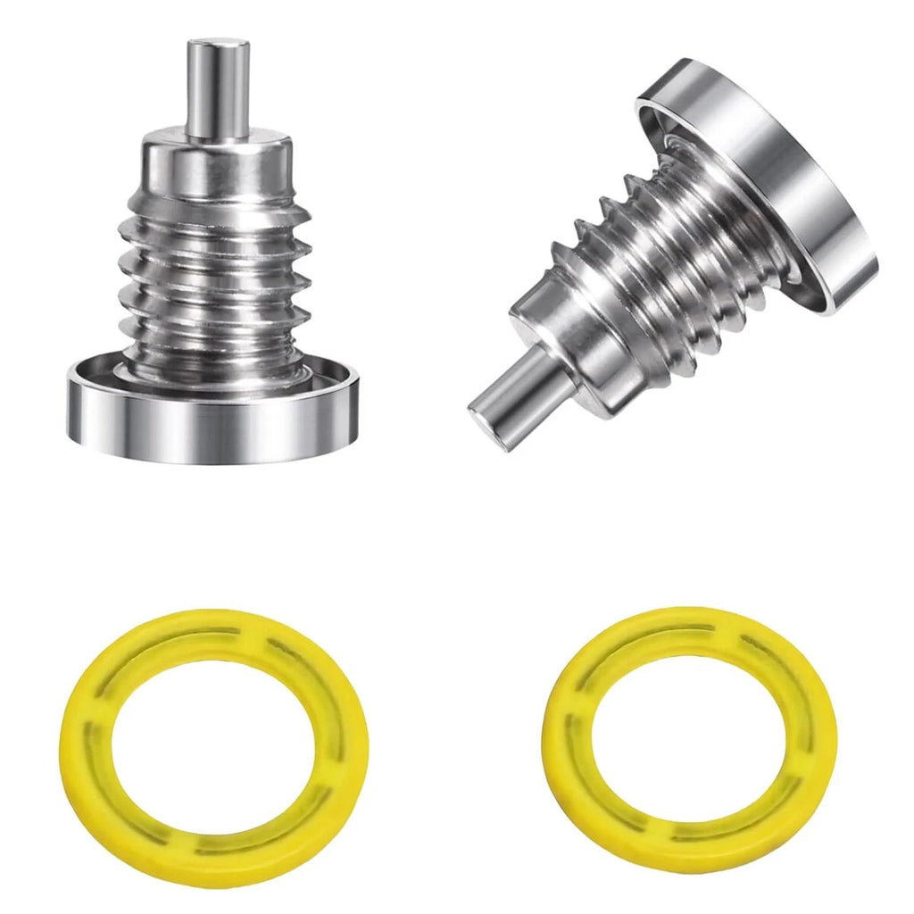 Lower Unit Gear Lube Drain Fill Hole Screw for Mercury Mariner (2Pcs)
