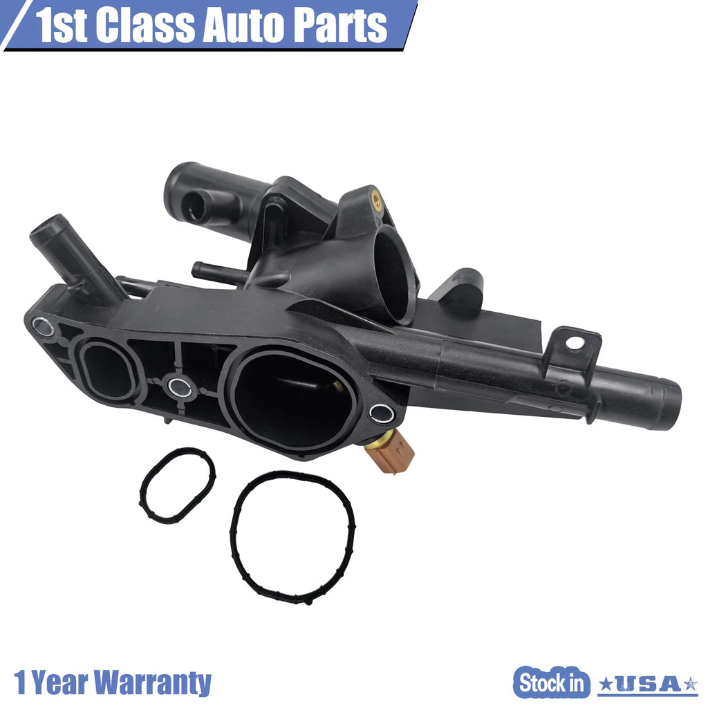 Outlet and Thermostat Housing Kit for Hyundai Sonata Kia Optima (2010–2018)