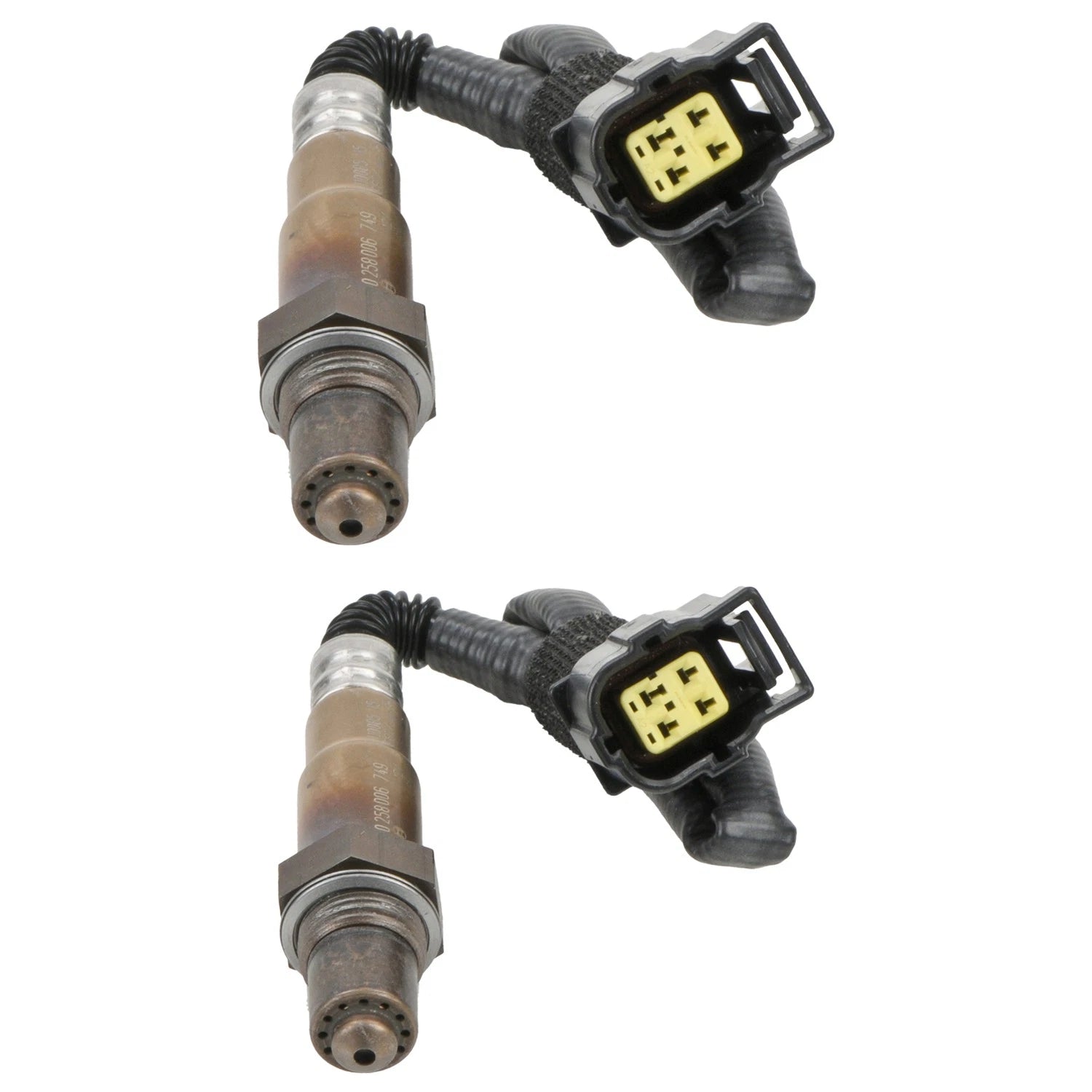Set of 2 Bosch Oxygen Sensors for W245 B200 2.0L L4 (2006–2011)