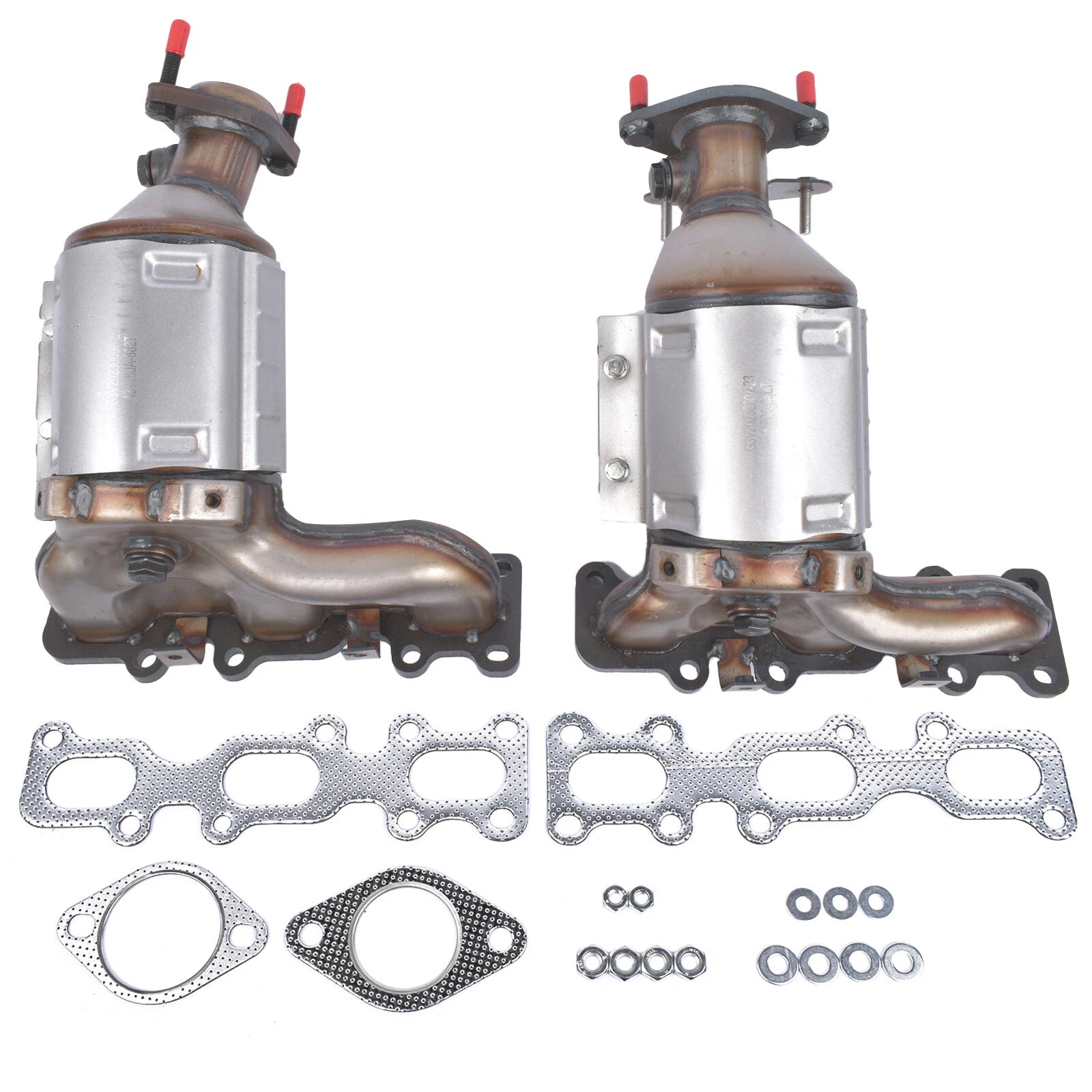 Pair Front Catalytic Converter for Ford Explorer Flex Lincoln MKS MKT MKZ (2013–2019)