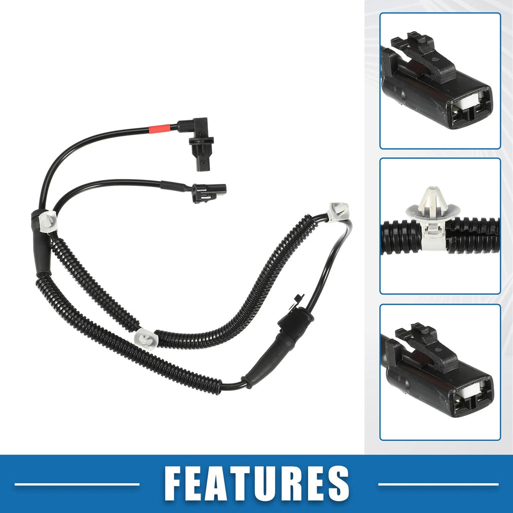 Front Right ABS Wheel Speed Sensor No. 95671-2B000 for Hyundai Santa Fe (2007–2009)