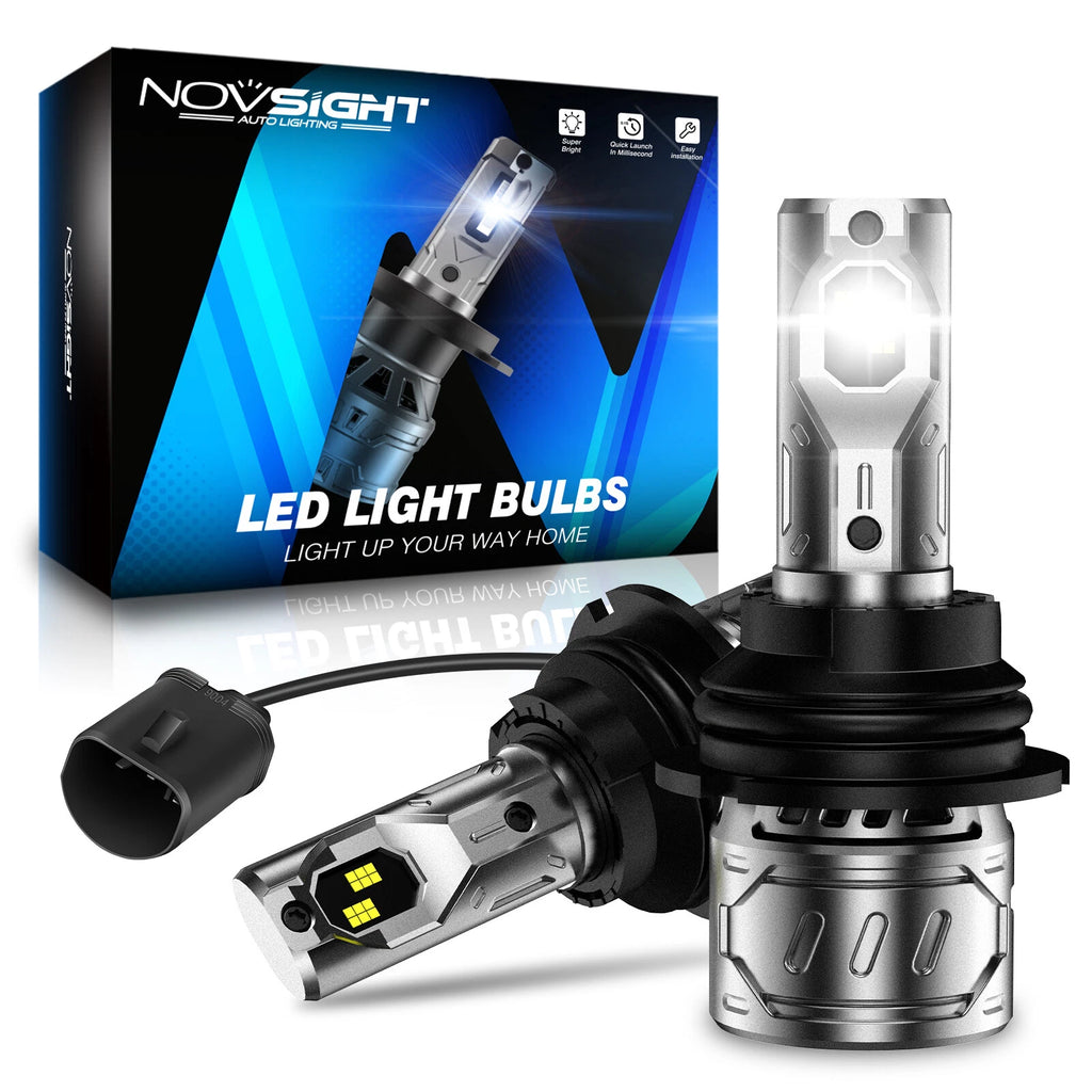 2X NOVSIGHT 9004 LED Headlight Bulbs Kit for