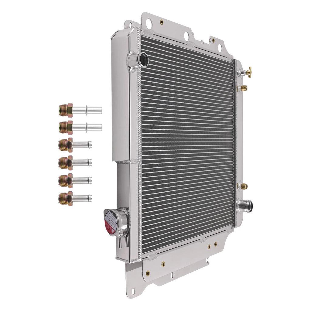 Aluminum 3 Row Radiator for Jeep Wrangler (1997–2006) CU2101