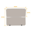 Tinted Folding Windshield for Club Car DS Golf Cart (1982–2000.5)