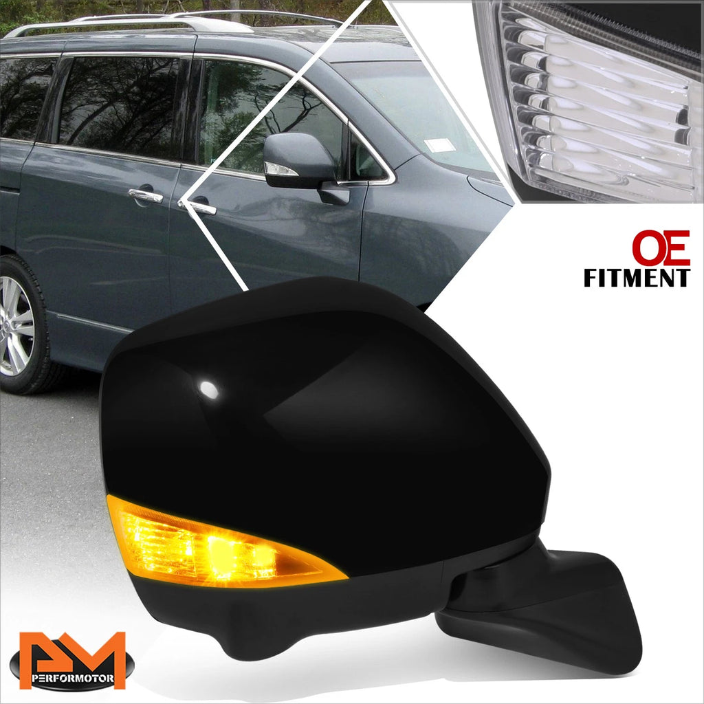 Power Heated Blind Spot Camera Side Mirror Right for Nissan Quest (2011–2014)