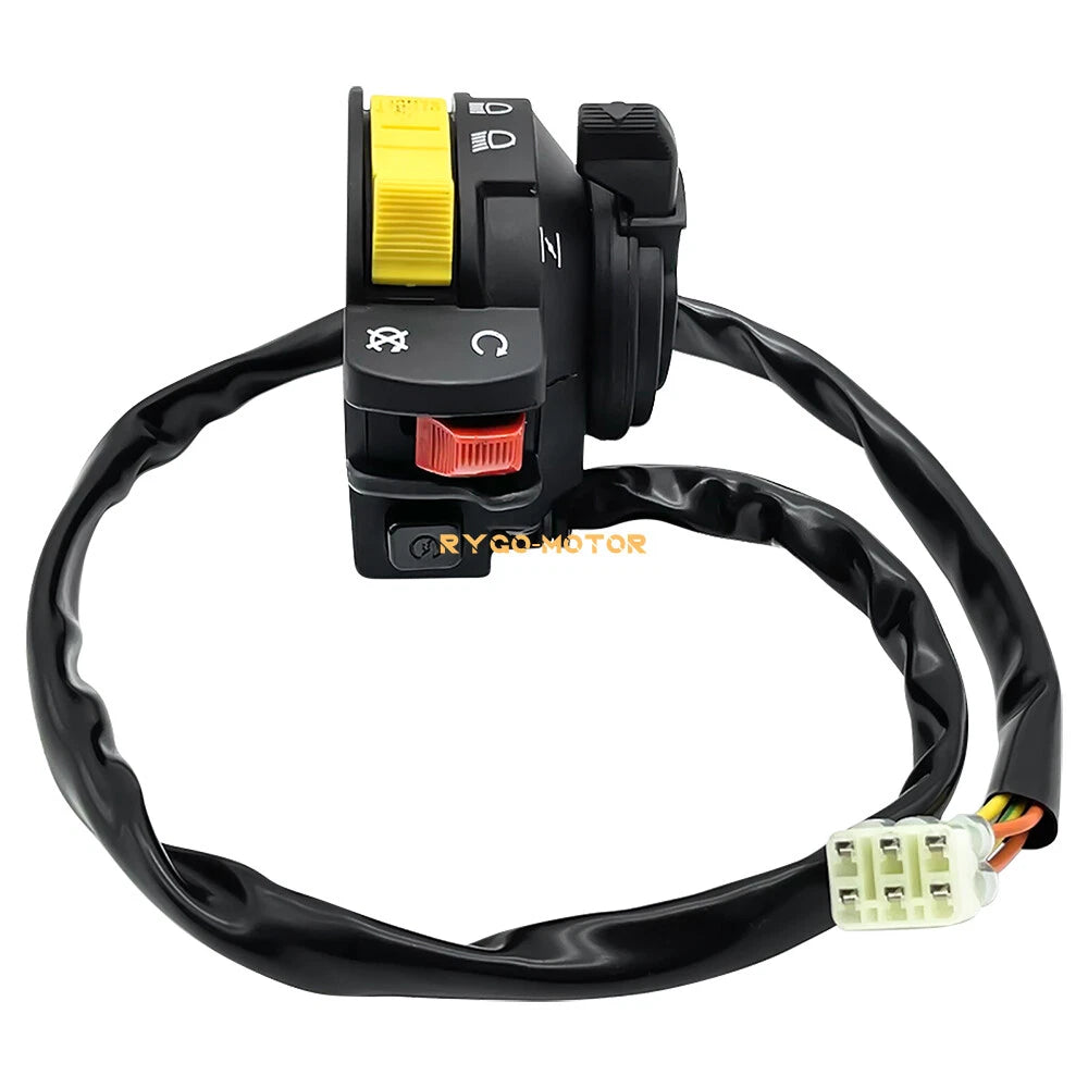 Left Handlebar Switch for Suzuki Quadmaster Quadrunner 500 (1991–1998)