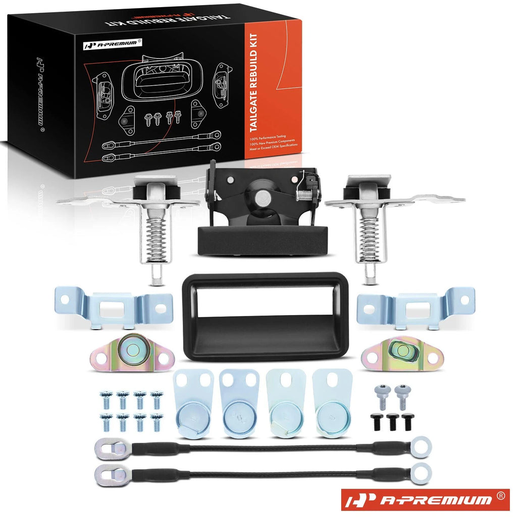 Tailgate Hardware Rebuild Kit with Cable for Chevy C/K 1500 (1992–1999)