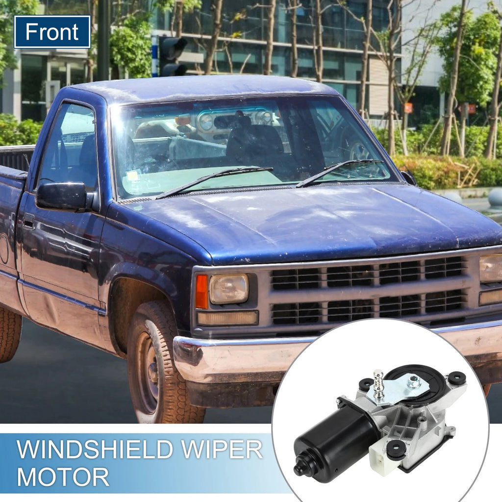 Front Windshield Wiper Motor for Chevrolet GMC C1500 C2500 C3500 K1500 K2500 (1990–2000)