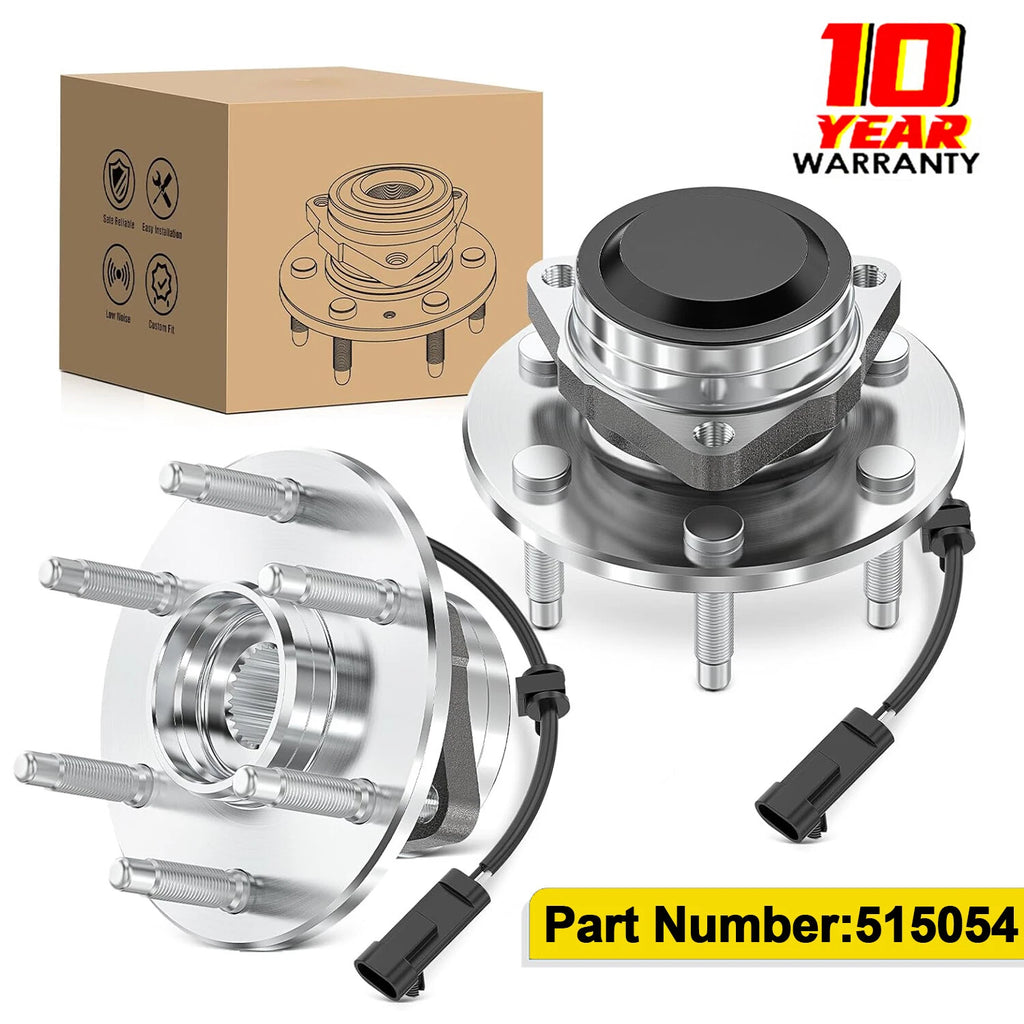 2X Front Wheel Hub Bearing for Chevy Silverado GMC Sierra 1500 Yukon (1999–2006)