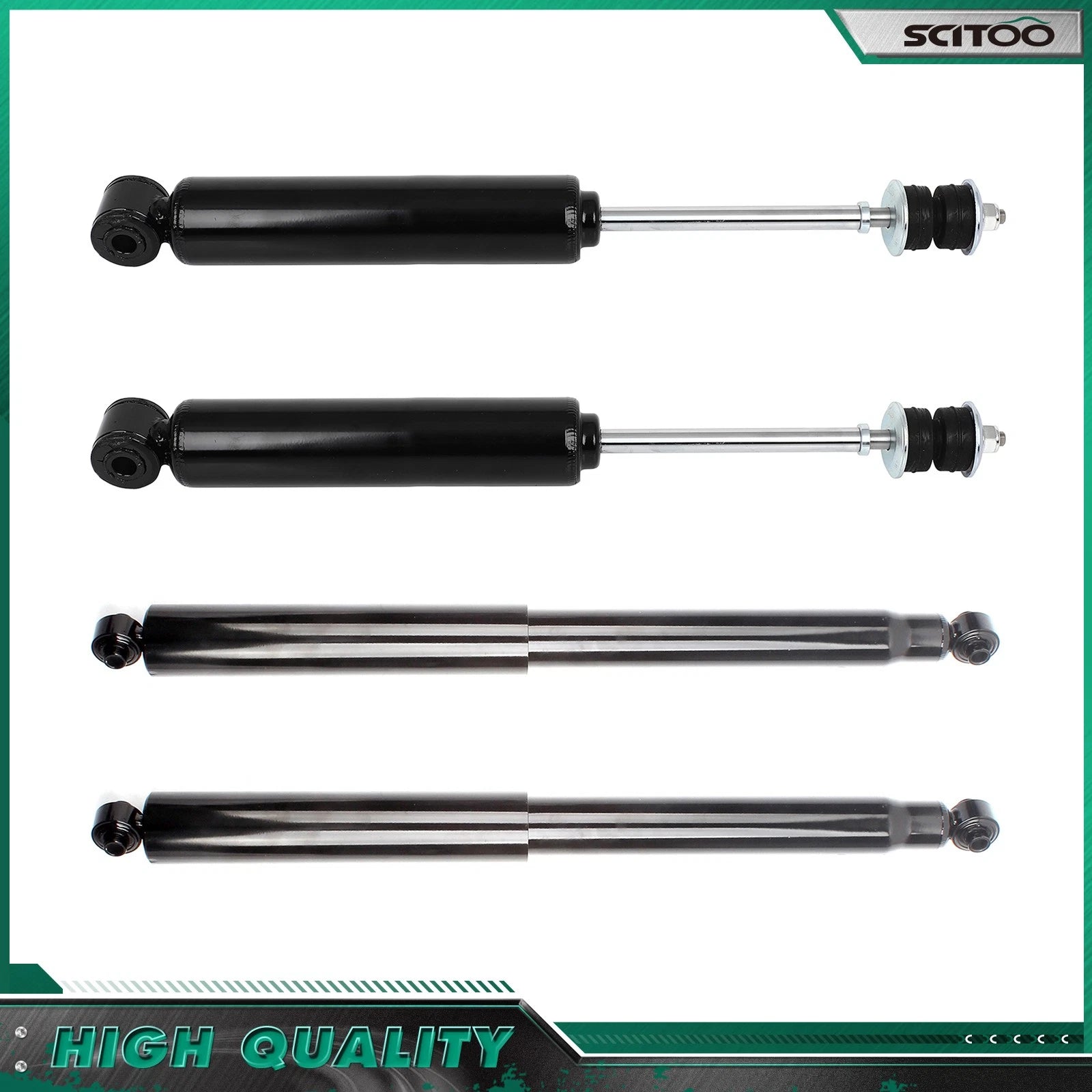 Front Rear Shocks Struts for Dodge Dakota Durango 4WD (1997–2004)