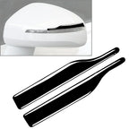 Black Universal Rearview Mirror Anti-Collision Trim Protector