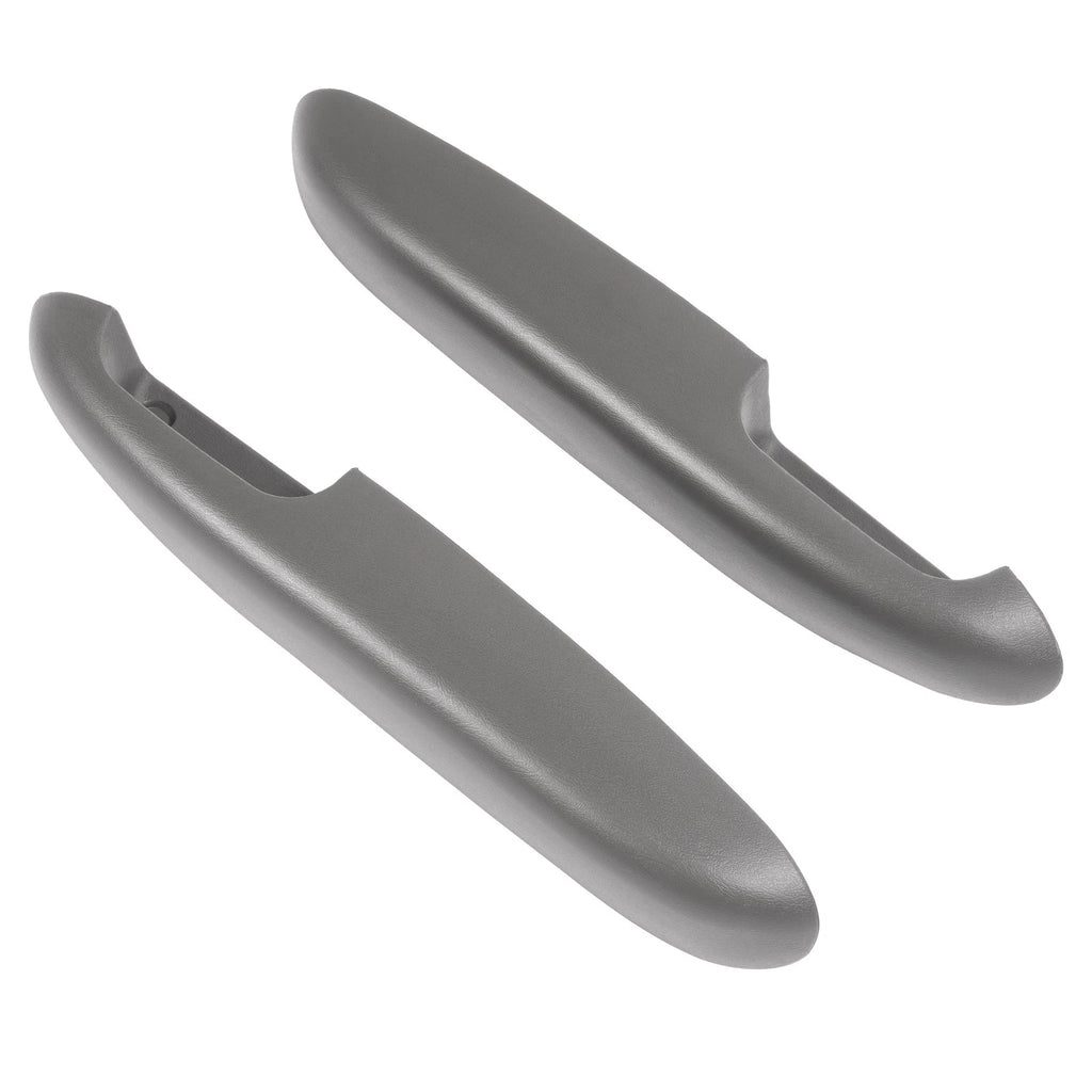 Set of 2 Door Armrests for Cadillac Chevy GMC SUV Truck (Gray)