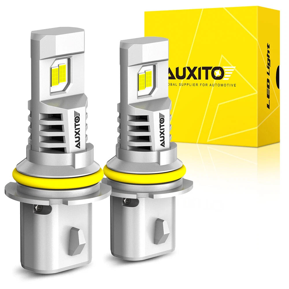 2X AUXITO 9007 LED Headlight Bulbs for Ford F-150 F-250 (1992–2003)