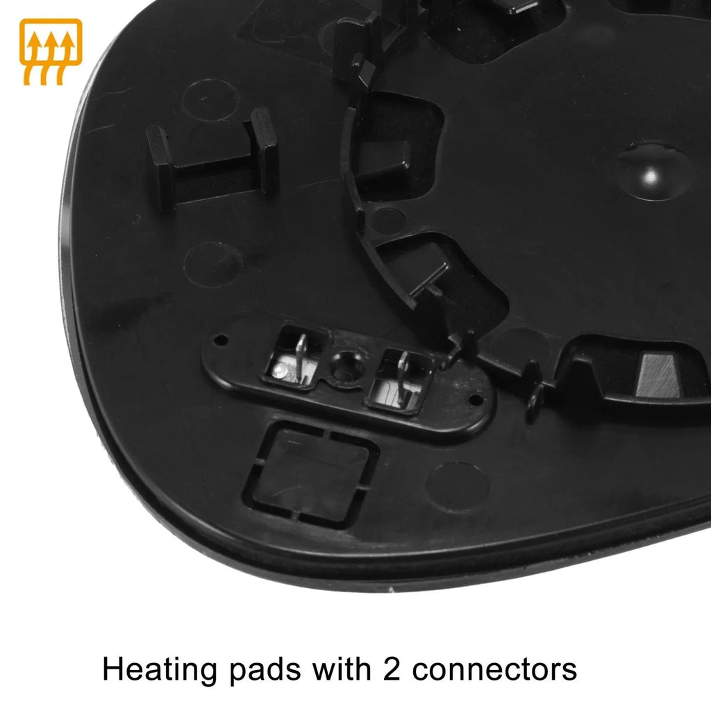 Rearview Right Mirror Glass with Backing Plate Heated for BMW 328i