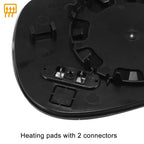 Rearview Right Mirror Glass with Backing Plate Heated for BMW 328i