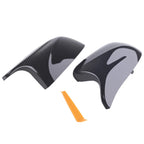 Set of 2 Side Mirror Cover Caps for BMW X3 X4 X5 X6 X7 (2018–2023)