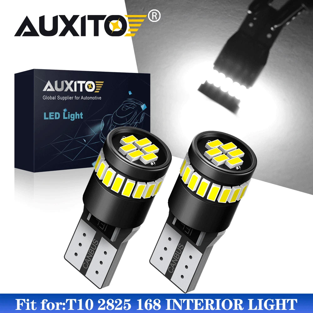 2X LED Interior Light Bulbs for (168 192 194 2825 T10)
