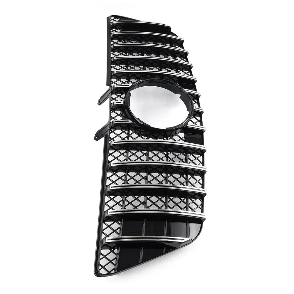 GTR Style Front Bumper Hood Diamond Grille for Benz ML Class (2009-2012)