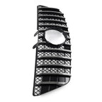 GTR Style Front Bumper Hood Diamond Grille for Benz ML Class (2009-2012)