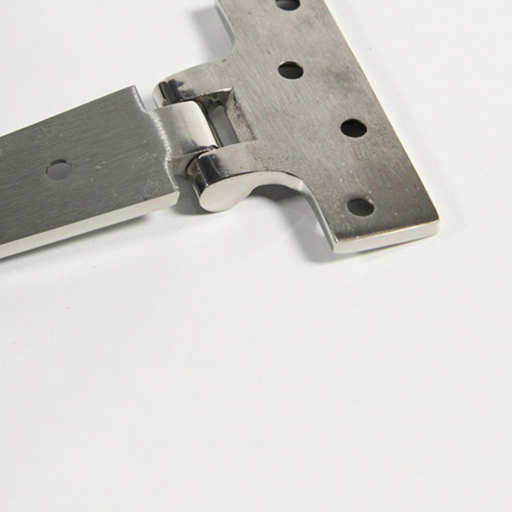 2X Heavy Duty T Hinges 150x75mm for Boat Hatch (Marine Use)