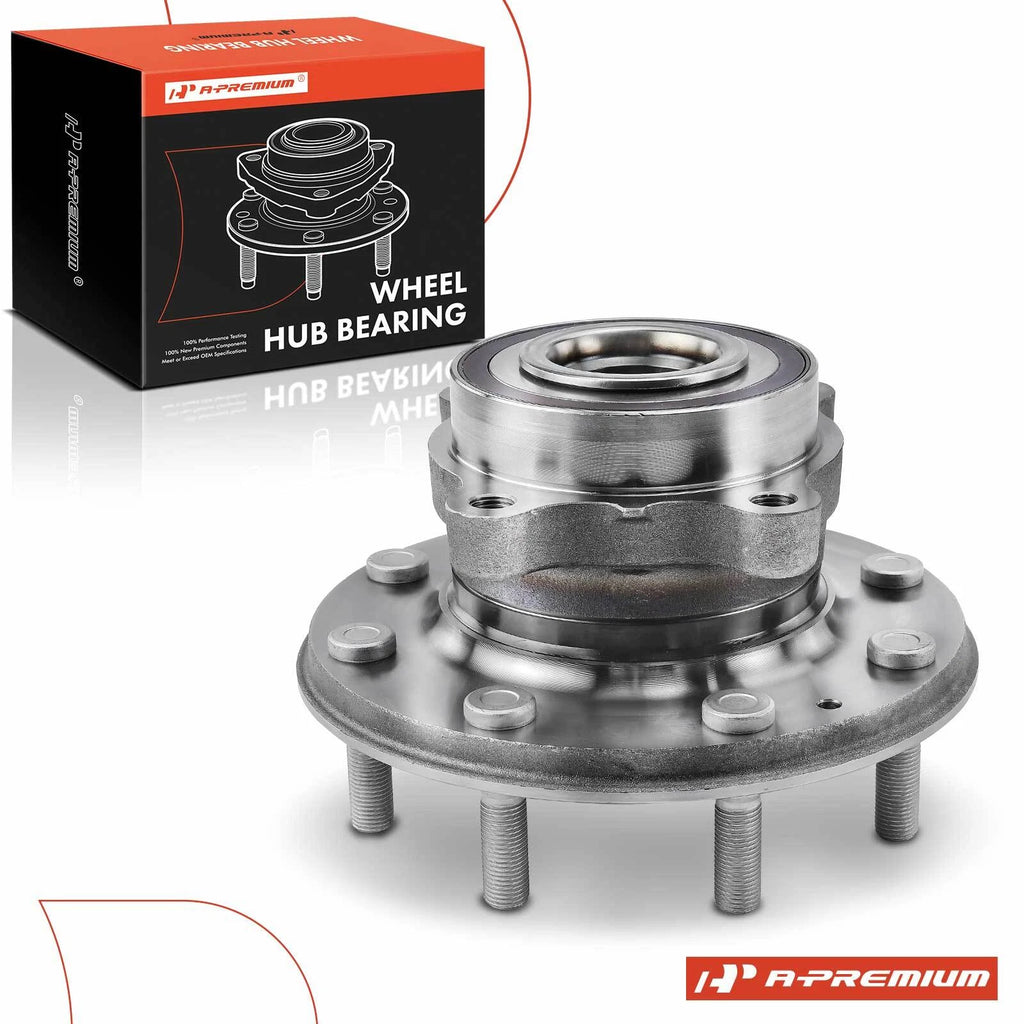 Front Wheel Hub & Bearing Assembly for Chevy GMC Sierra 3500 HD (2001–2023)