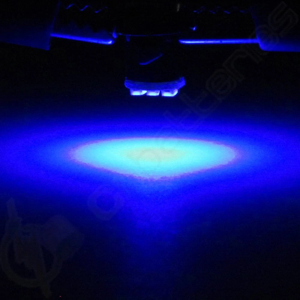 Set of 4 T4/T4.2 3-3014-SMD Blue LED Dash A/C Climate Control Bulbs for