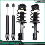 Set of 2 Front Struts + 2 Rear Shocks for Nissan Altima (2002–2006)