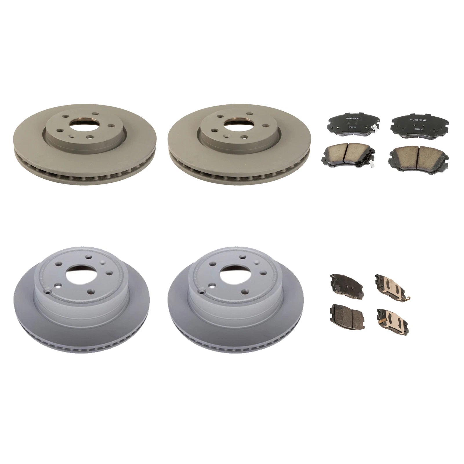 ACDelco Brake Kit Disc Rotors Pads for Equinox Terrain (2010–2017)