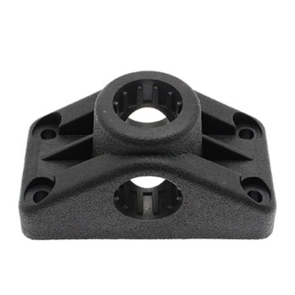 Reinforced Nylon Fishing Rod Mount Base for Kayak (10.2 x 5.2 x 5.1cm)