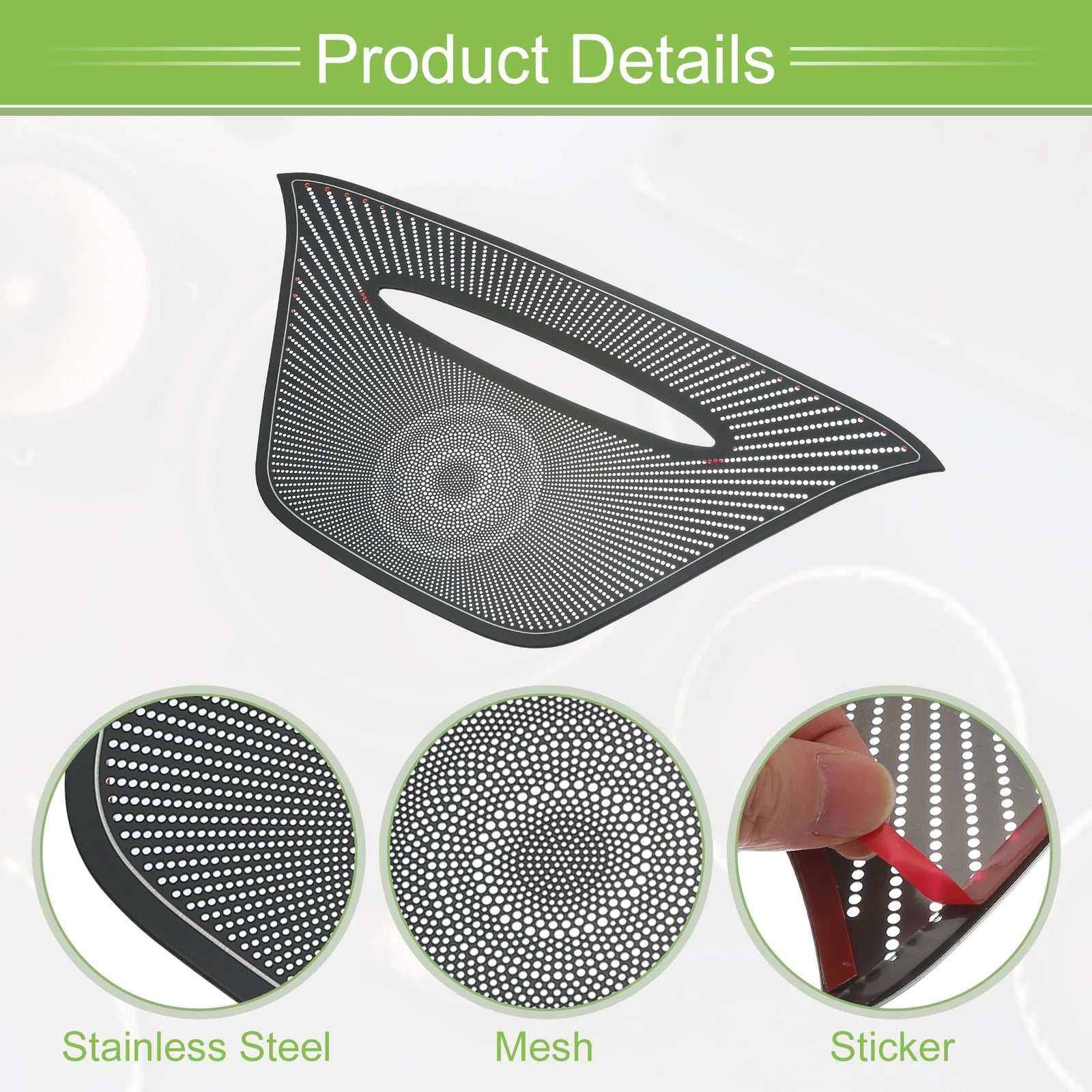 Dashboard Speaker Frame Cover Trim for Mercedes Benz GLA X156 CLA C117 W176