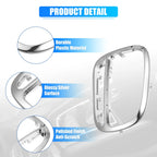 Chrome Shifter Trim Cover Panel for Mercedes Benz C240 CLK500 (2001–2005)