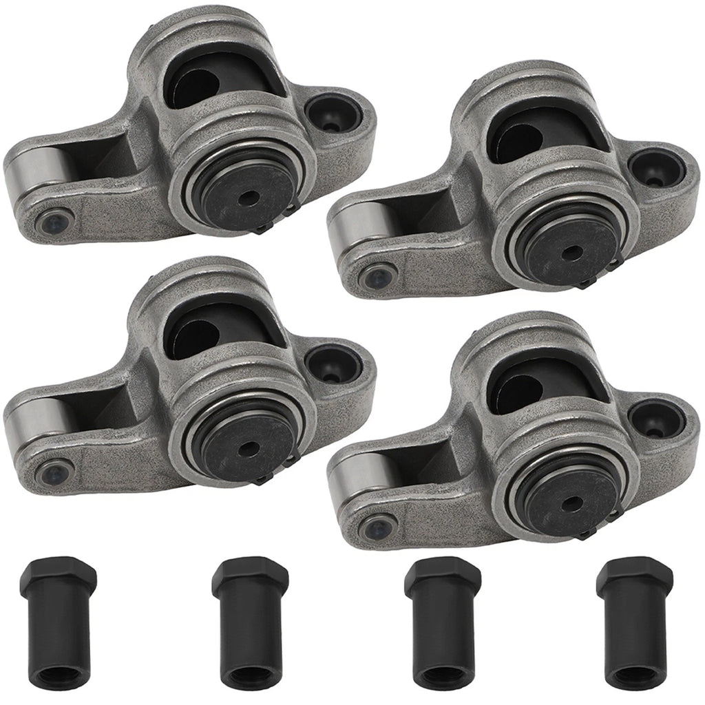 Set of 16 Stainless Steel Roller Rocker Arms for Small Block Chevy (SBC 305 350 400)