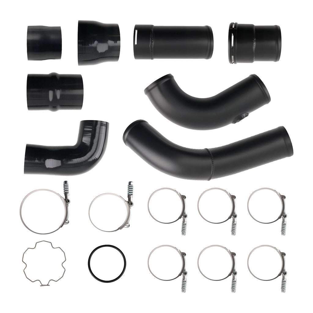 Turbo Intercooler Pipe for Ford F250 F350 F450 6.7L (2011–2016) Black Aluminum
