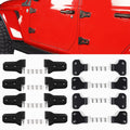 16X Door Hinges for Jeep Wrangler JL (2018–Present) Powder Coat