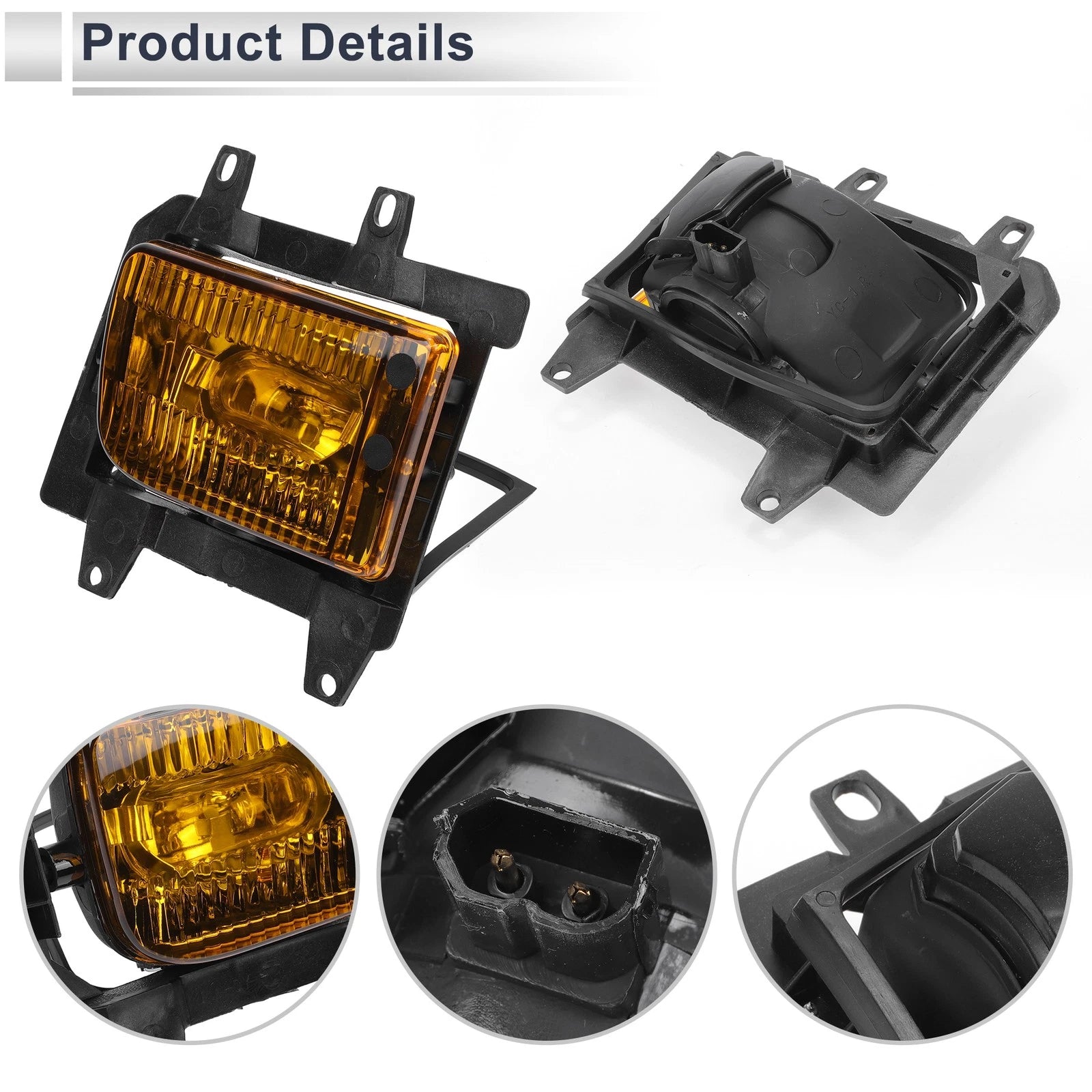 1 Pc Right Front Bumper Side Marker Light Cover for BMW E30 (1982–1994) No.63171385946