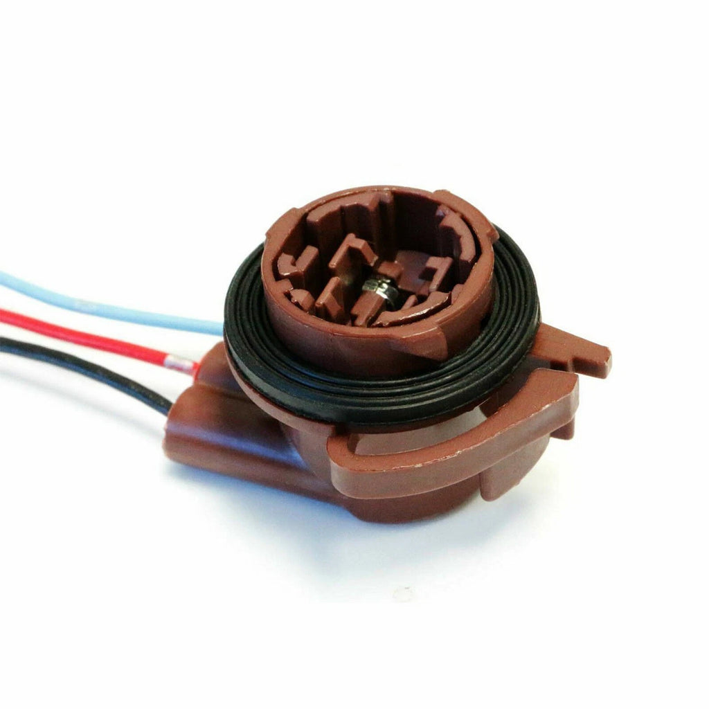 2pc 3157/4157 Bulb Socket Brake Turn Signal Light Harness for (2000-2010)