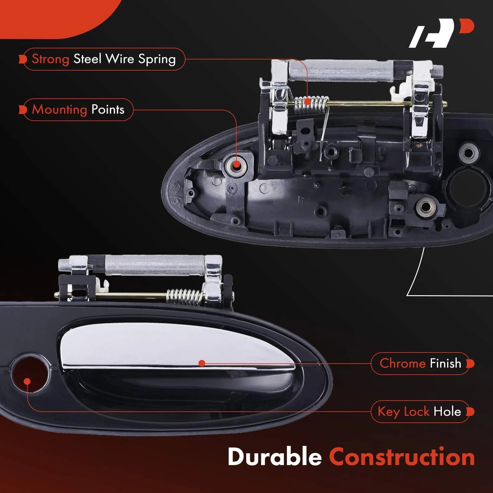 Chrome Exterior Door Handle for Nissan Maxima (2000-2003)