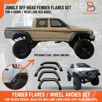 Fender Flares for Toyota Hilux Ute 88-96 (LN85, LN106, LN111) 4DR Long Bed