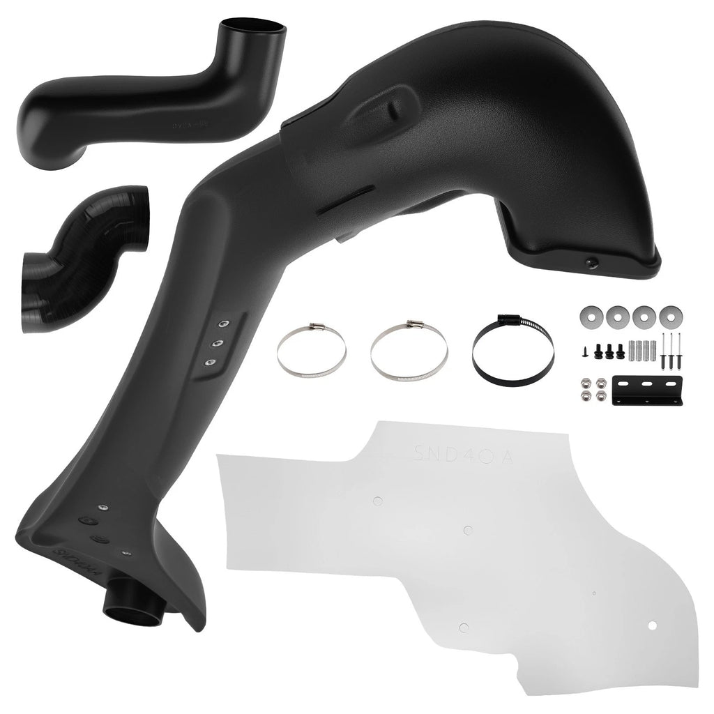 Black LLDPE Snorkel for Nissan Pathfinder Frontier 4.0L V6 (2005–2020)