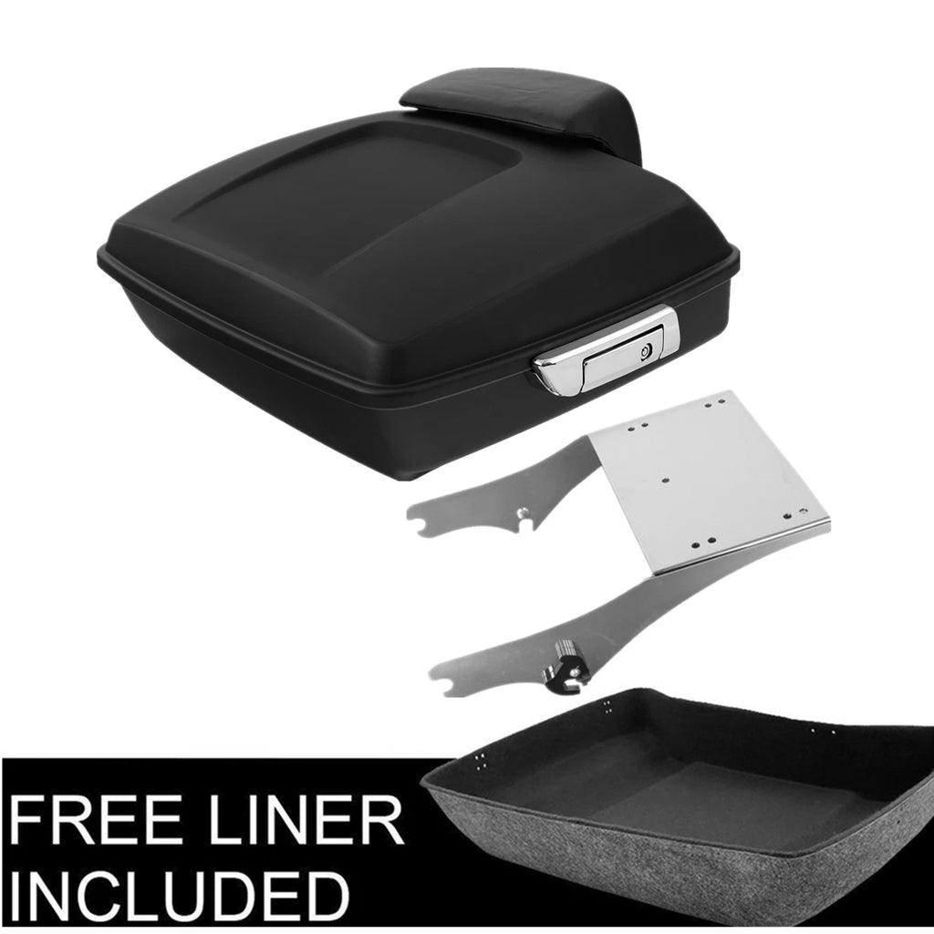 Chopped Trunk Pad for Harley Touring (1997–2008) Matte Black