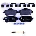 Hella Rear Low-Met Disc Brake Pad with Sensor Kit for Mercedes X166 (2013–2019)