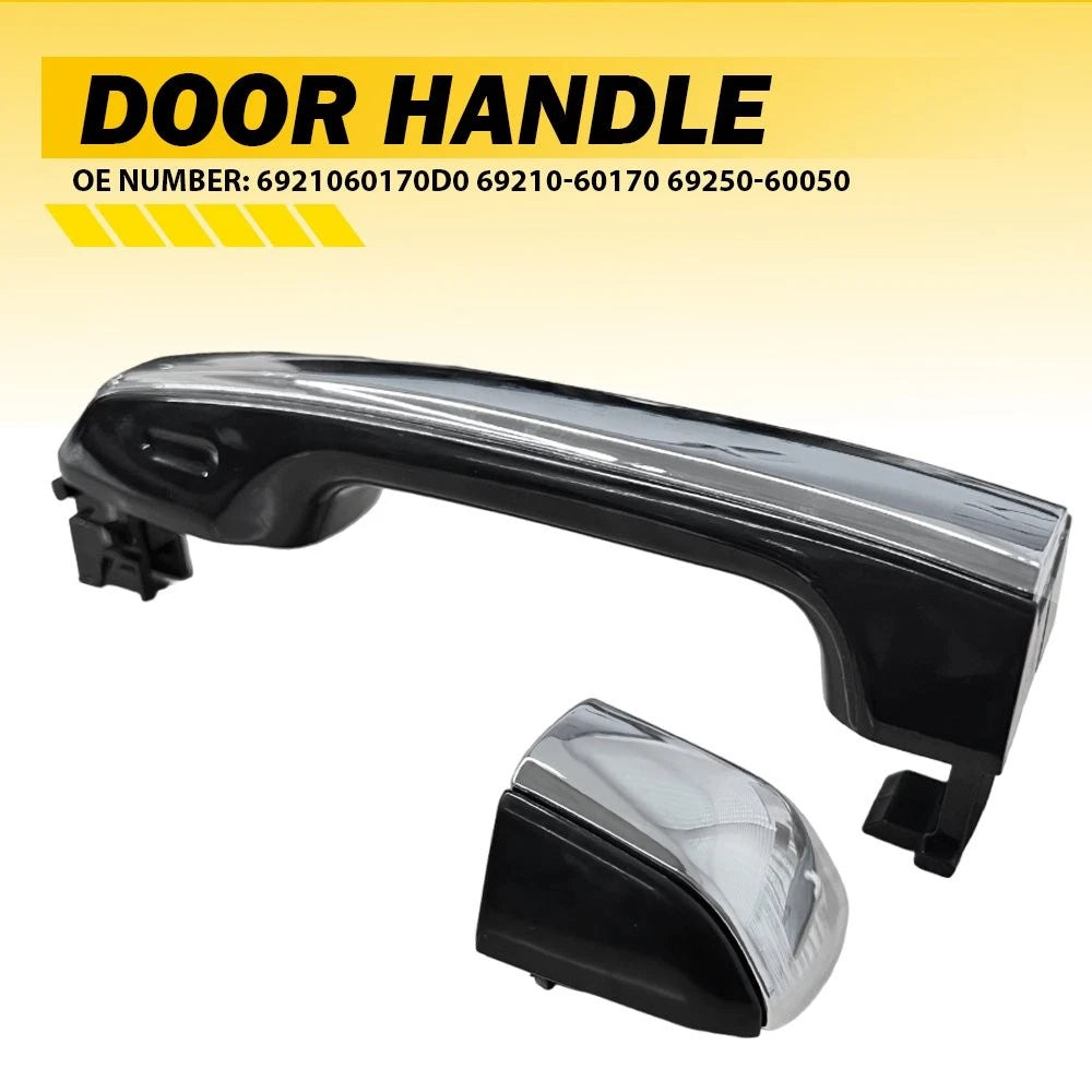 1pc Rear Outer Door Handle + Cap for Lexus GX460 (2010–2017) 69210-60170