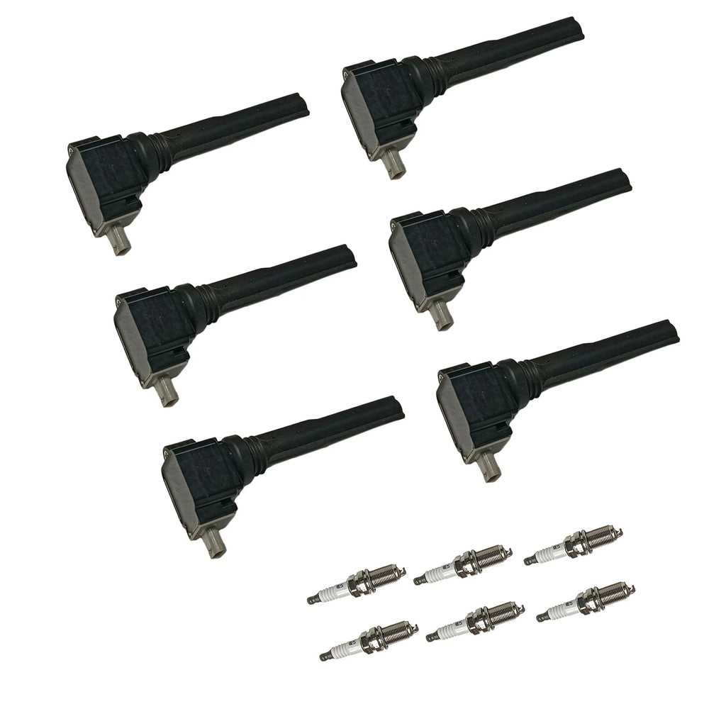 6X Ignition Coil & Spark Plug Set for Ford F-150 (2017–2019)