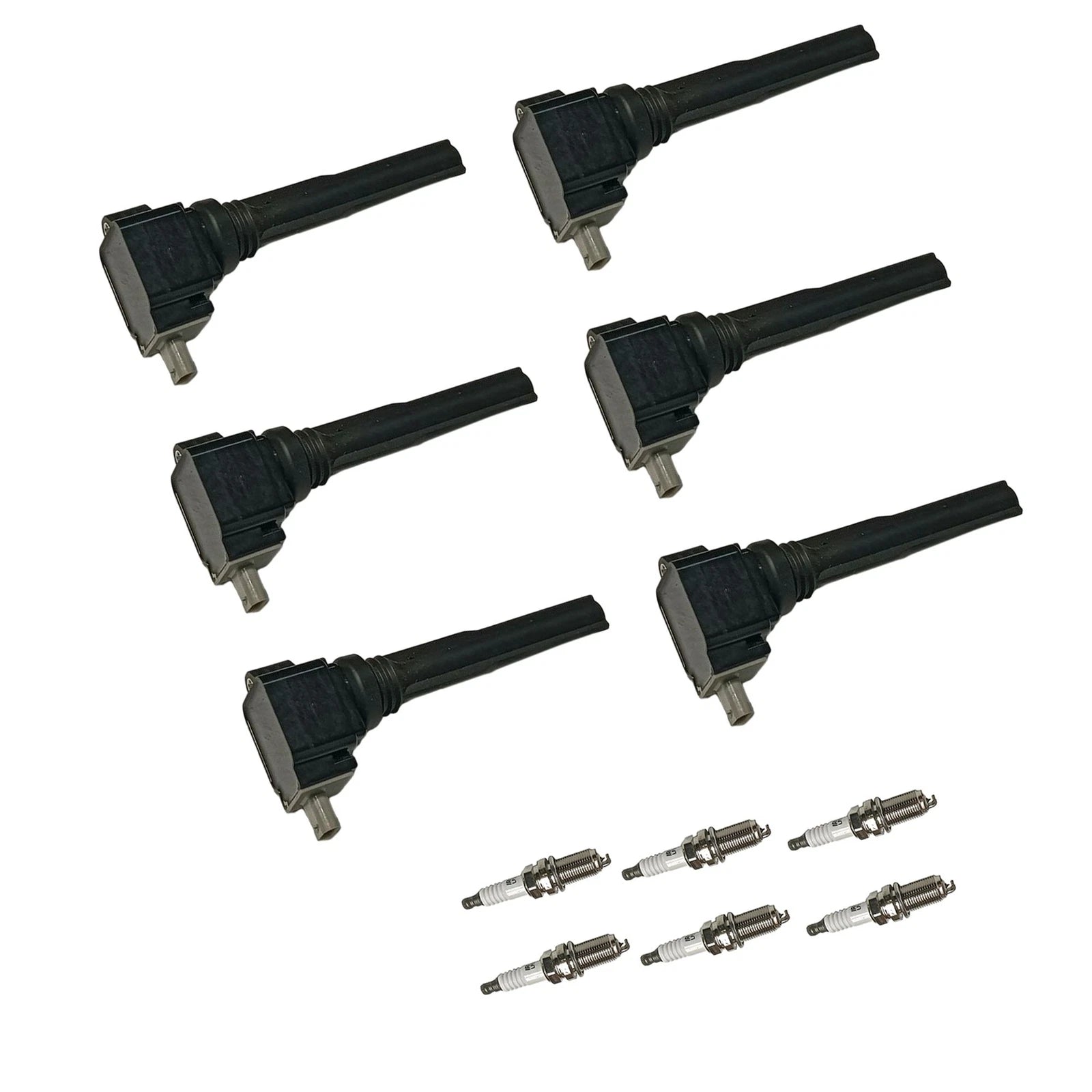 6X Ignition Coil & Spark Plug Set for Ford F-150 (2017–2019)