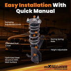 Coilovers Lowering Kit for Acura RSX Type S (2002-2006)