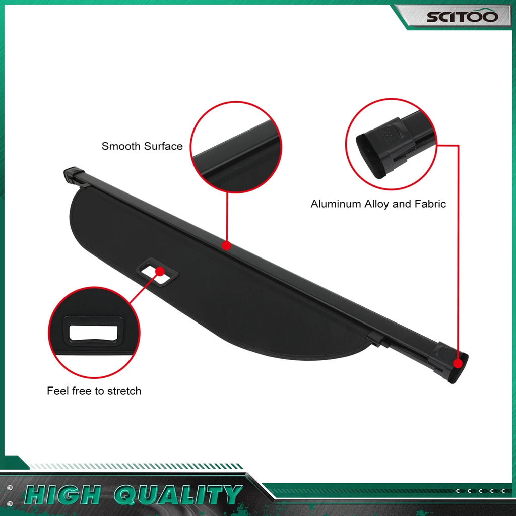 Retractable Cargo Cover for Toyota Harrier XU60 (2015–2019)