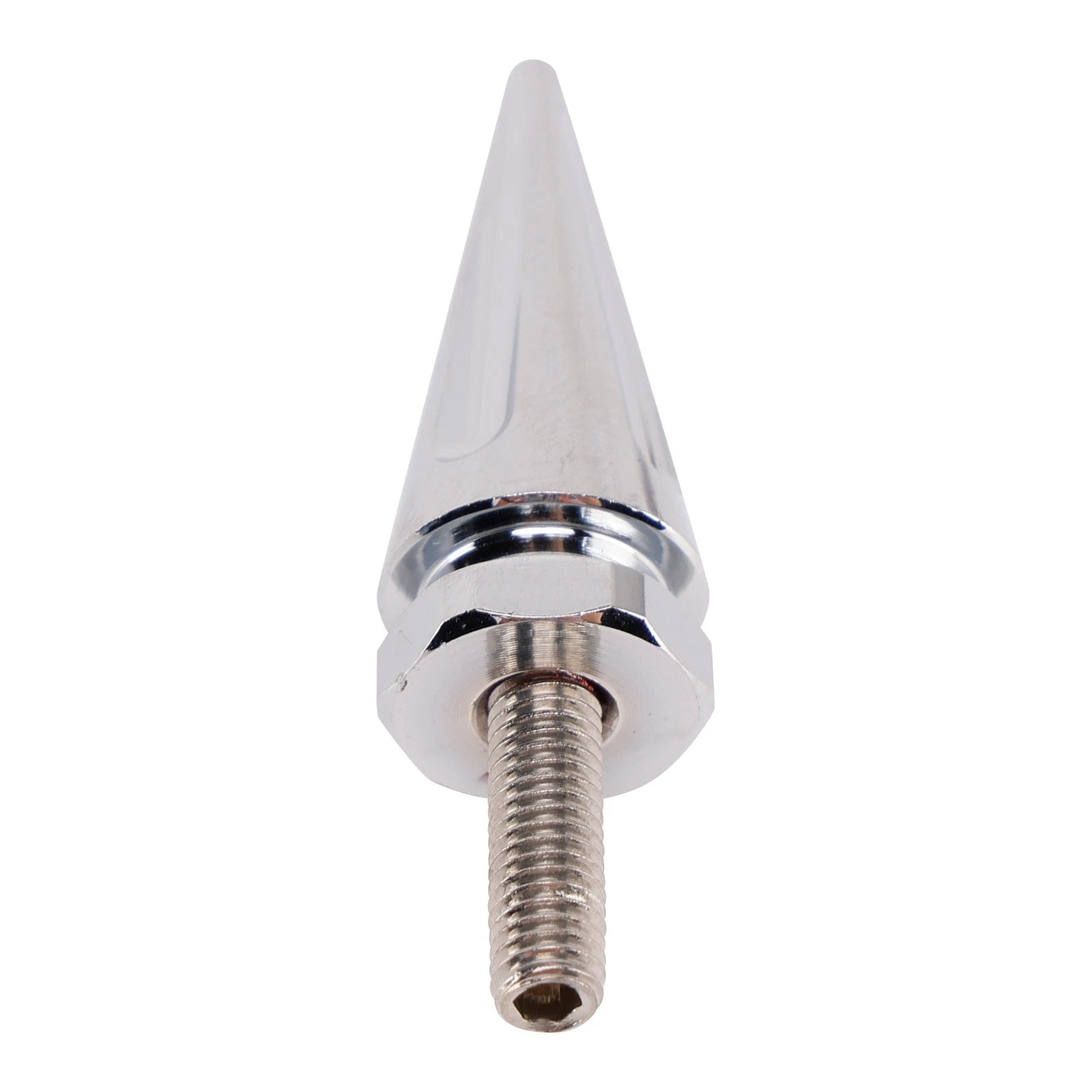 Set of 4 Silver Aluminum Windshield Spiked Bolts for CVO Road Glide FLTR (2015–2025)