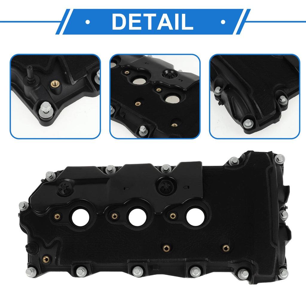 Right Engine Valve Cover w/ Gasket No. 12641260 for Chevrolet Equinox (2008–2012)