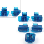 5Pcs Blue Turn Signal Headlight Ignition Horn Switch Caps for GY6 50-150cc